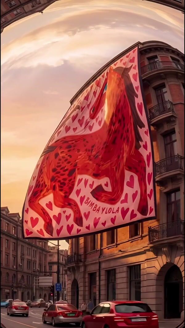 Bimba y Lola Horse Artwork Across Shanghai