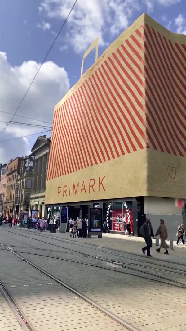 Primark Christmas Balls Roll from Paper Bag