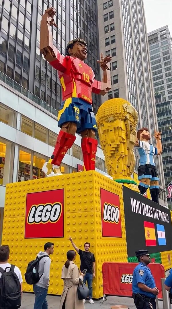 Lego × World Cup — New York FOOH Concept (4.8M+ Views)