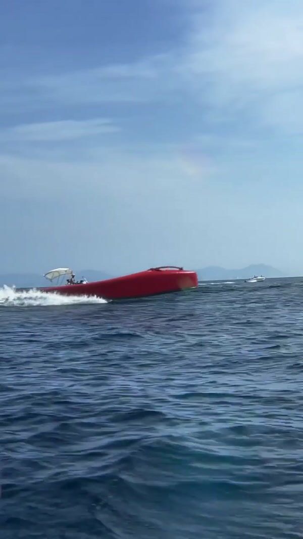 Jacquemus Ballerina Boat Glides Across the Sea
