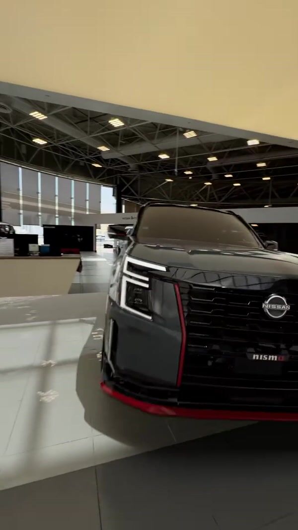 Nissan "Patrol NISMO" Skids Into Dubai Showroom