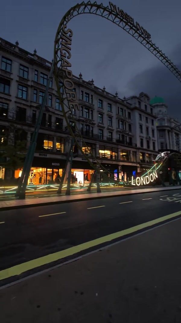 Boss × Aston Martin F1 Roller Coaster in London