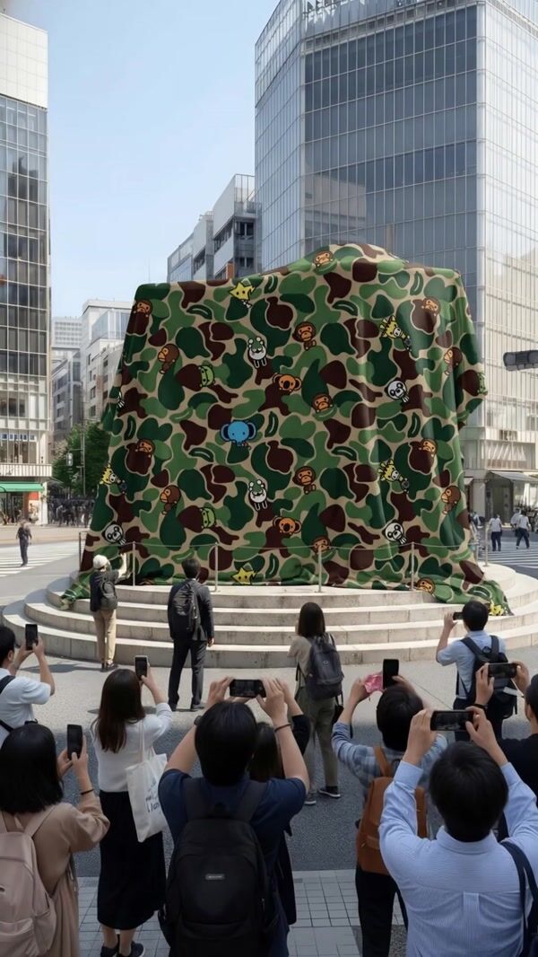 A Bathing Ape Giant Baby Milo Unveils Giant Film