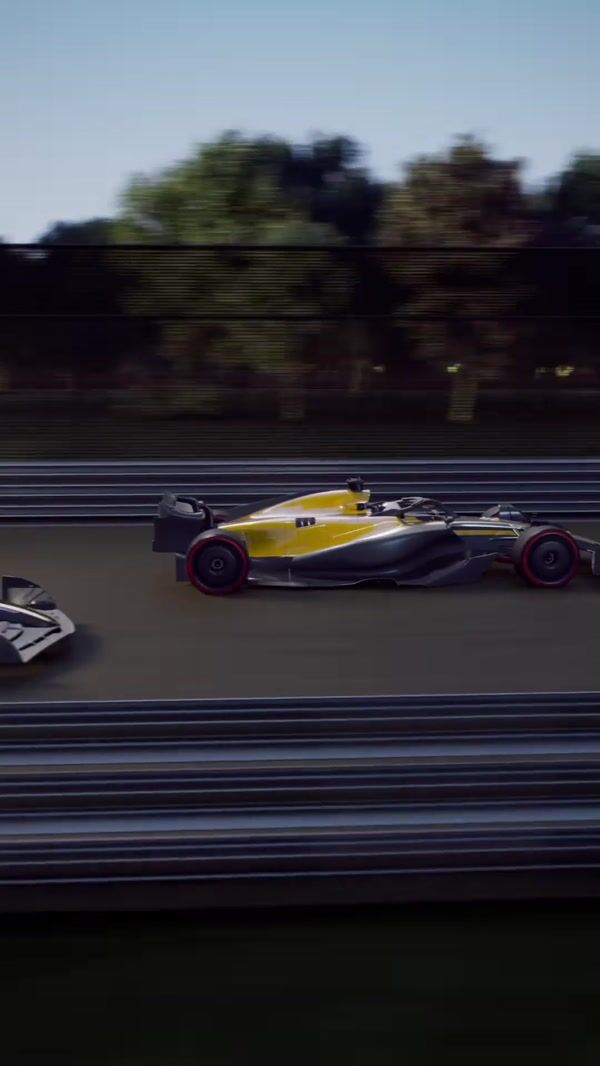 Louis Vuitton Logo Race Track for Formula 1