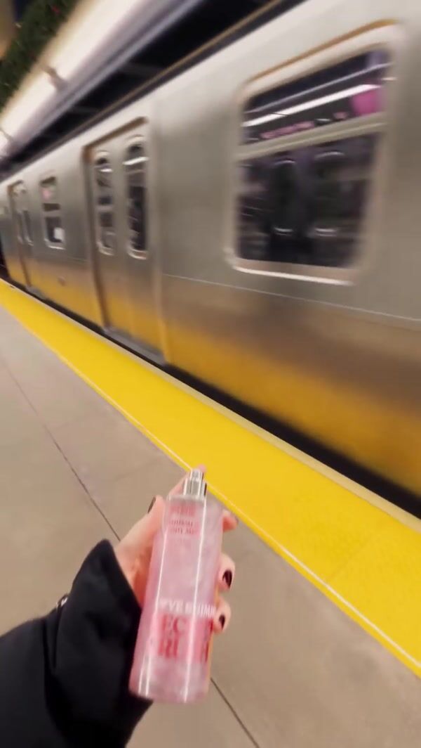 Victoria's Secret PINK Glittered Train