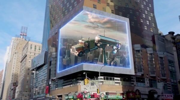 Sony Man Clings to Rope Beside Floating Truck