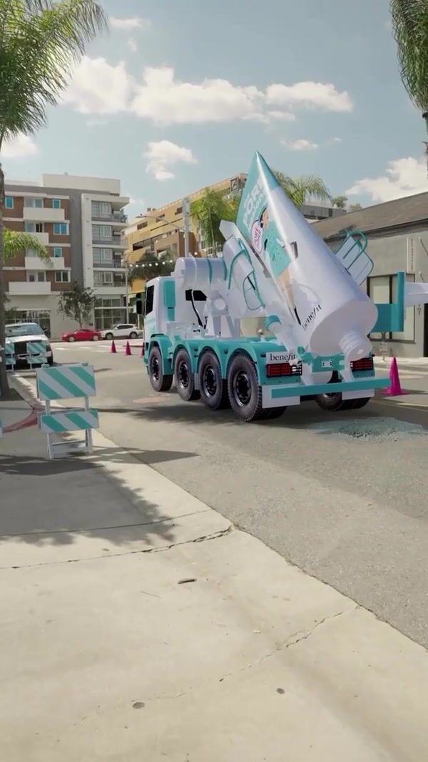 Benefit Cosmetics Primer Truck Filling Pothole