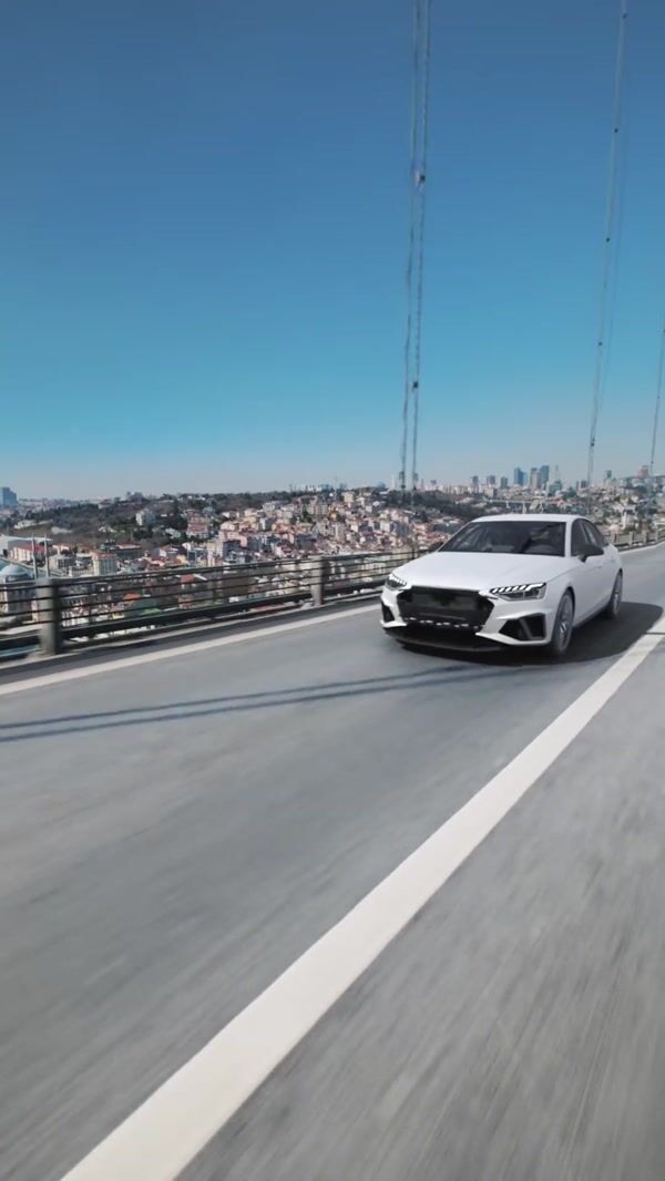 Audi Car Color Transformation on the Move