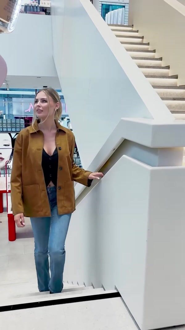H&M Beauty Foundations Floating Inside Store