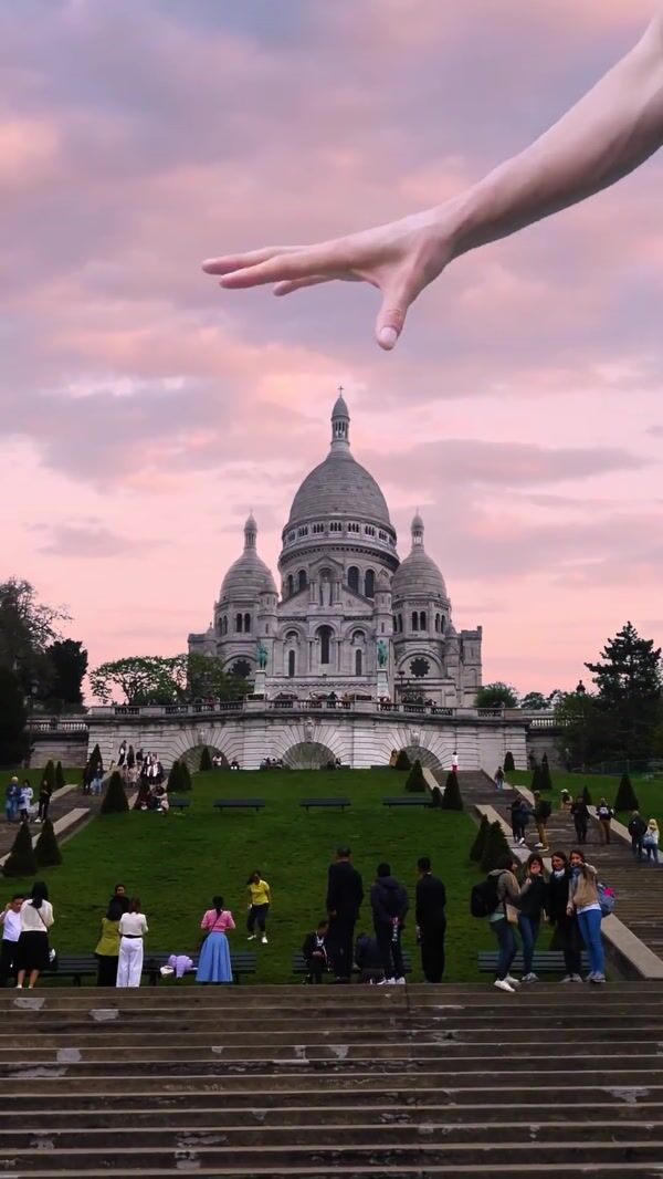 Jean Paul Gaultier Landmarks Turned Gold