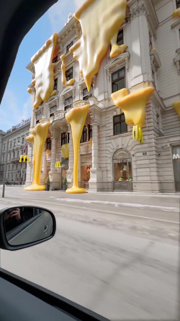 McDonald’s Melted Cheese Overflow