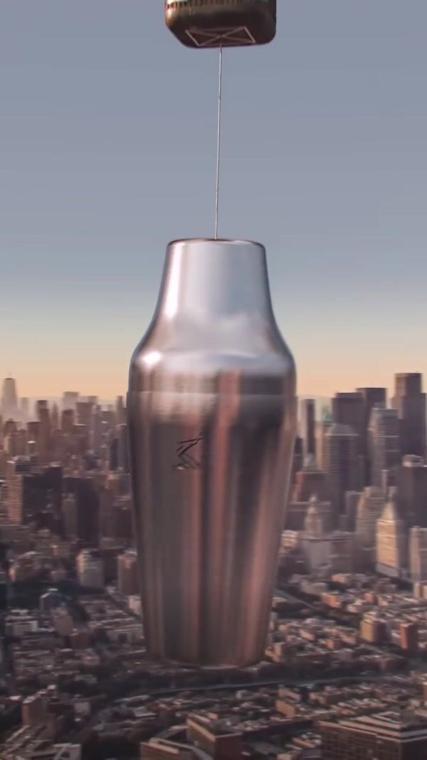 Hennessy Hot Air Balloon Shaker Delivery