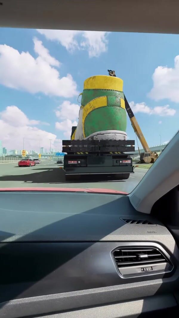Jif Crane Loading Dirty Sneaker on Truck