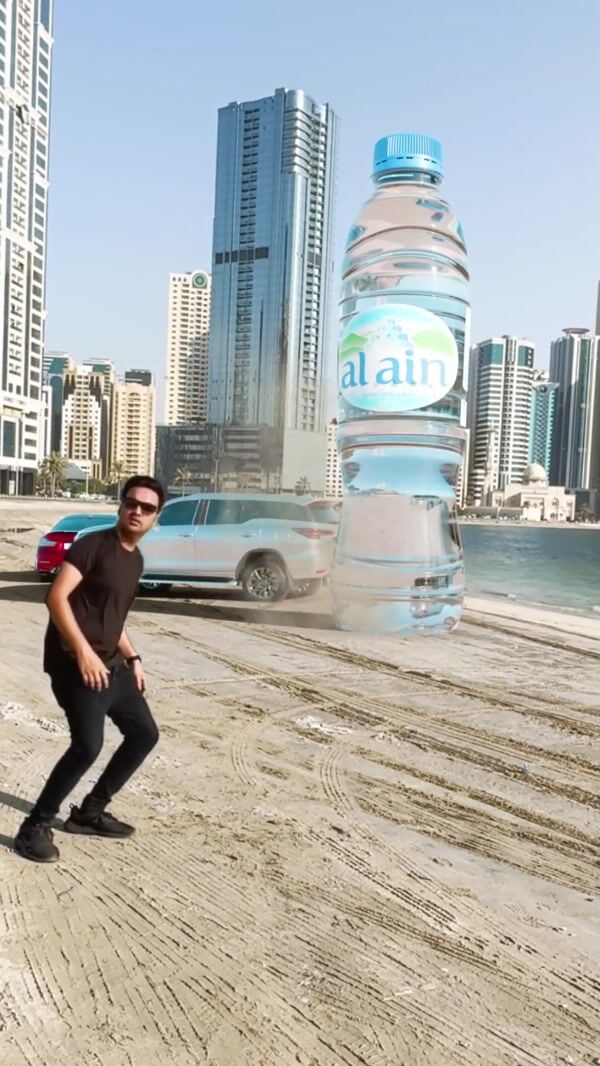 When its too hot and you ask your friend for the water