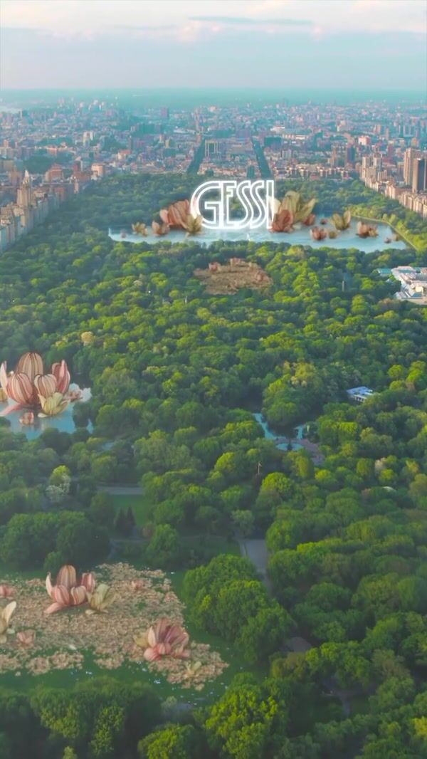 Gessi Giant Flowers Bloom Across New York