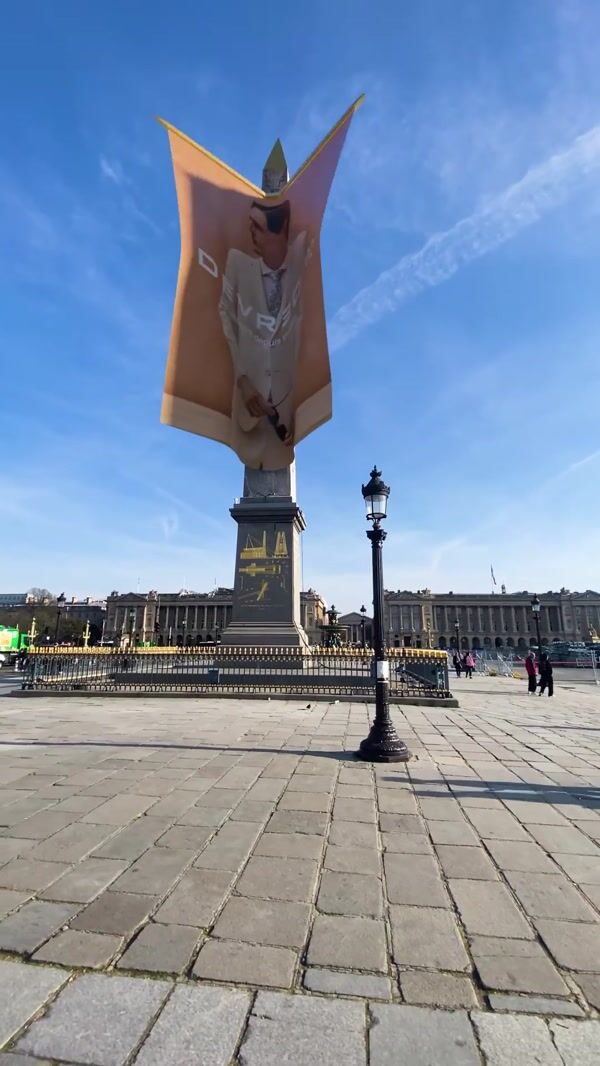 Devred Giant Banners Unfold Across France