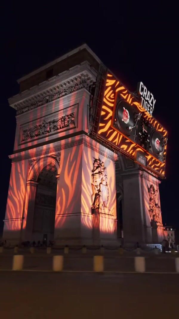 Crazy Tiger Monument Turns to DJ Booth