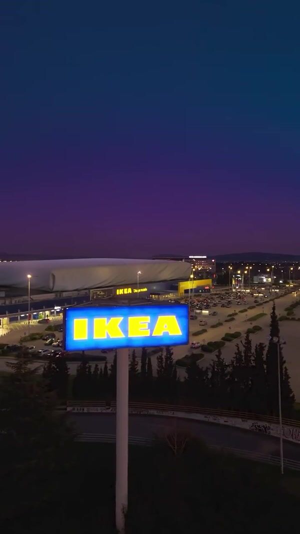 IKEA Rooftop Turns Into Giant Bedroom Scene