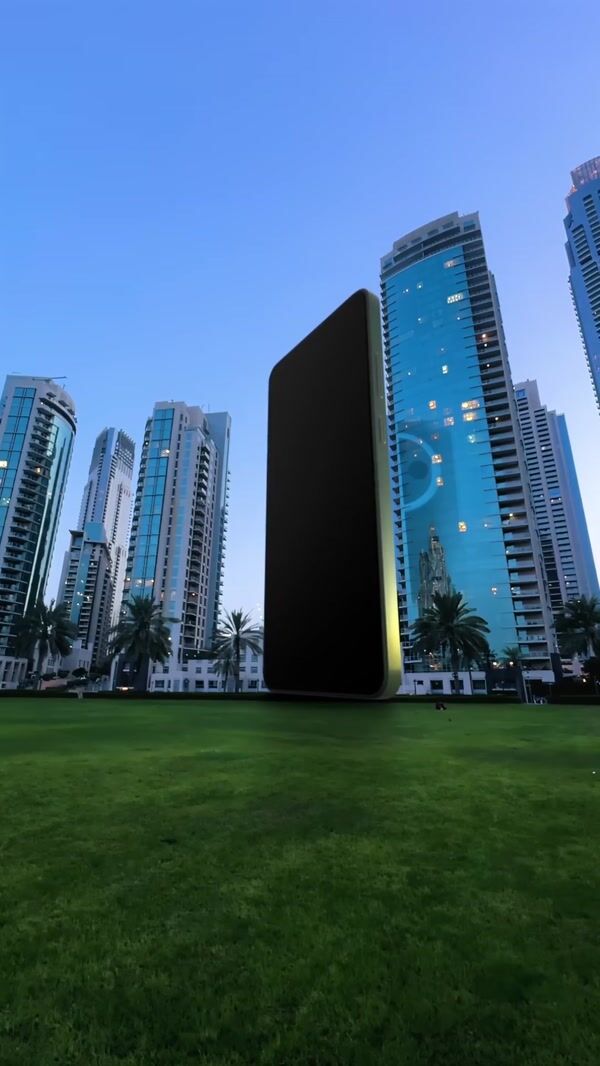 Oppo Phone Turns Skyscrapers into Music Equalizer