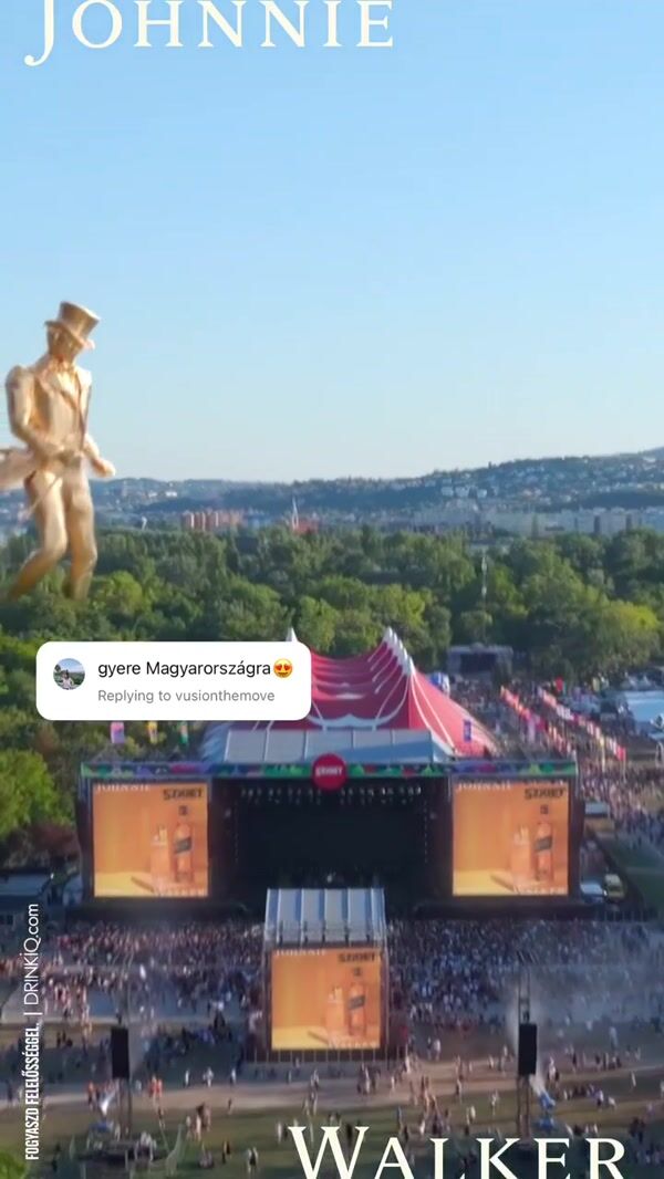 Johnnie Walker Comes to Life in Hungary
