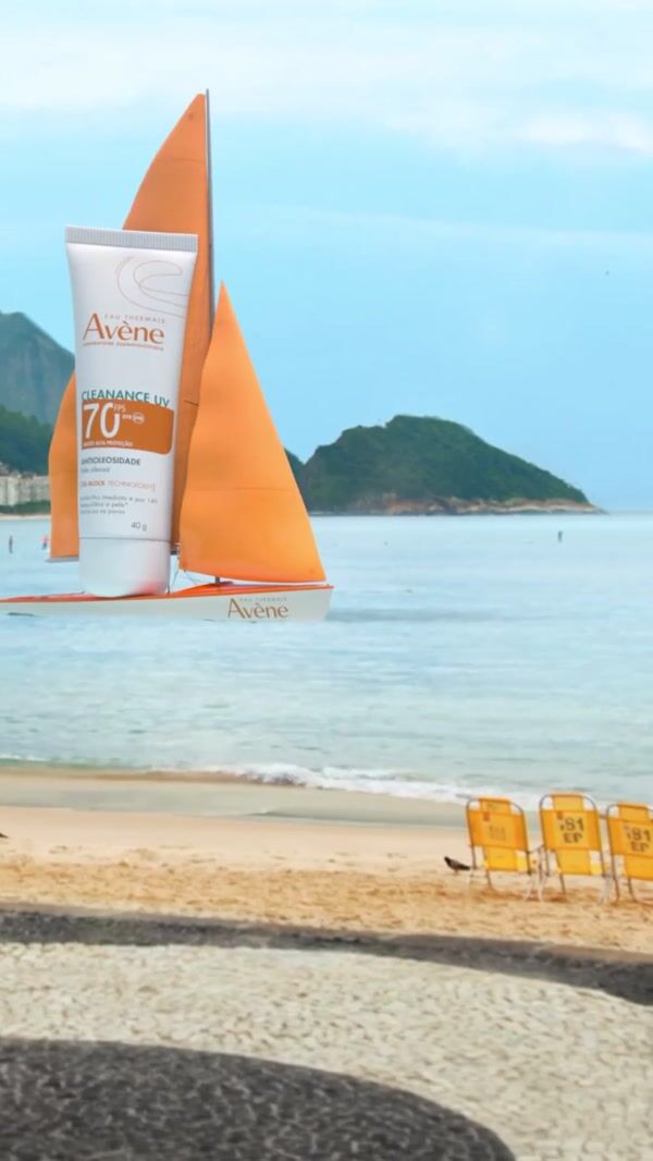 Avène Sunscreen Riding on Sailboat