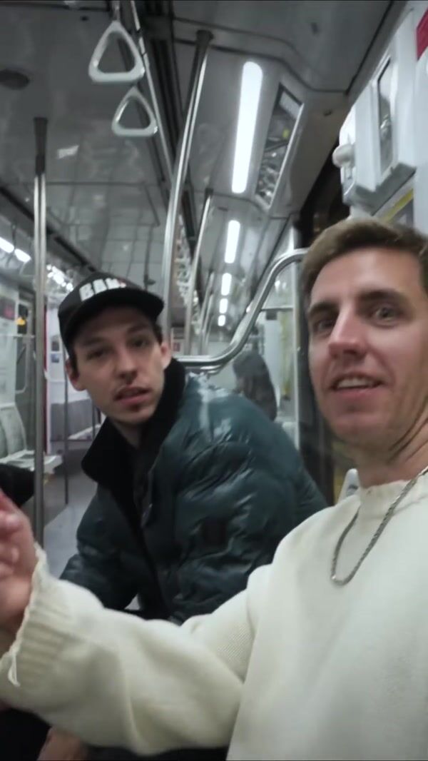 Samsung Subway Train Flips