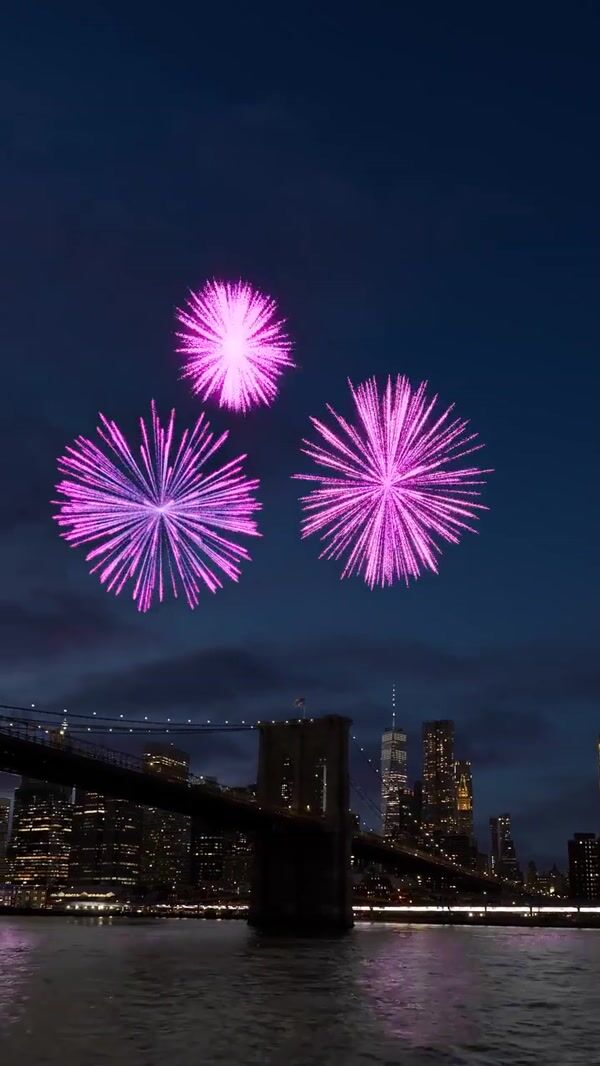 Maybelline Mascara Fireworks Over Manhattan