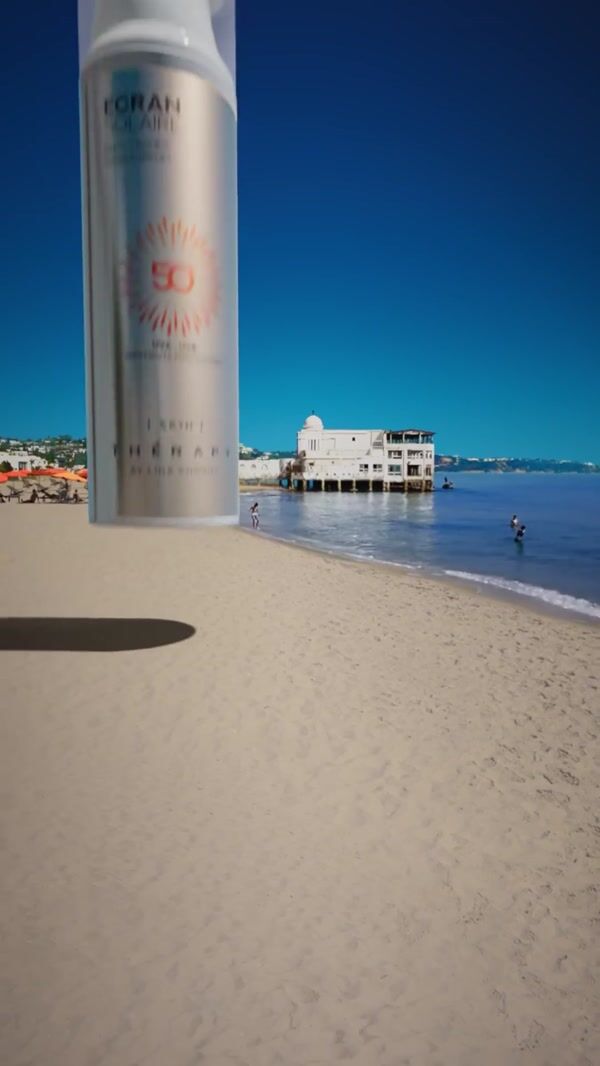 Thérapy Sunscreen Lands at the Beach