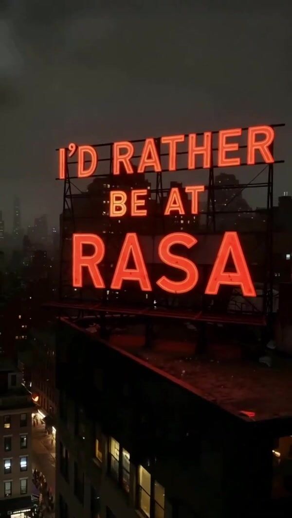 RASA Rooftop Sign Flickers