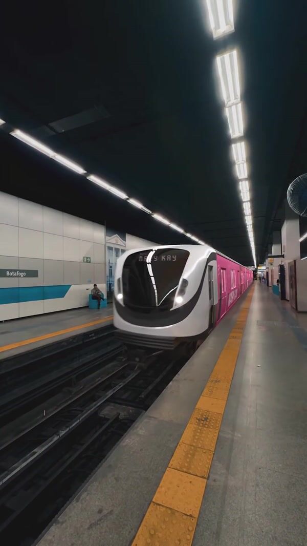 Mary Kay Train Becomes Giant Lipstick Factory