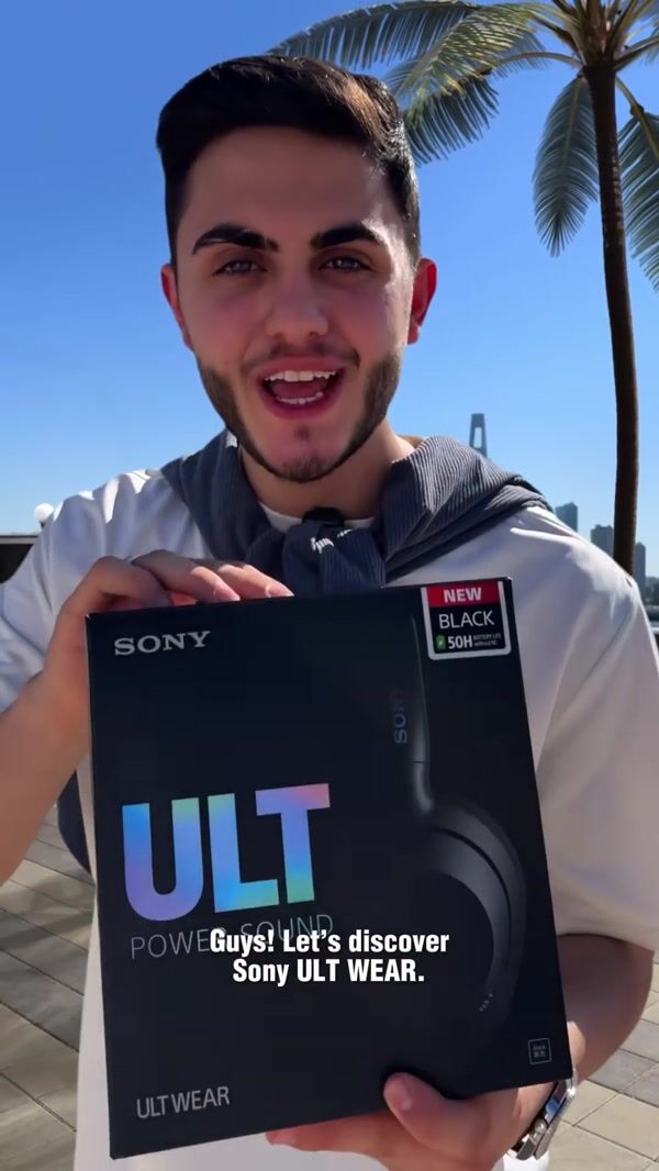 Sony SUV Wearing Headphones and Dancing
