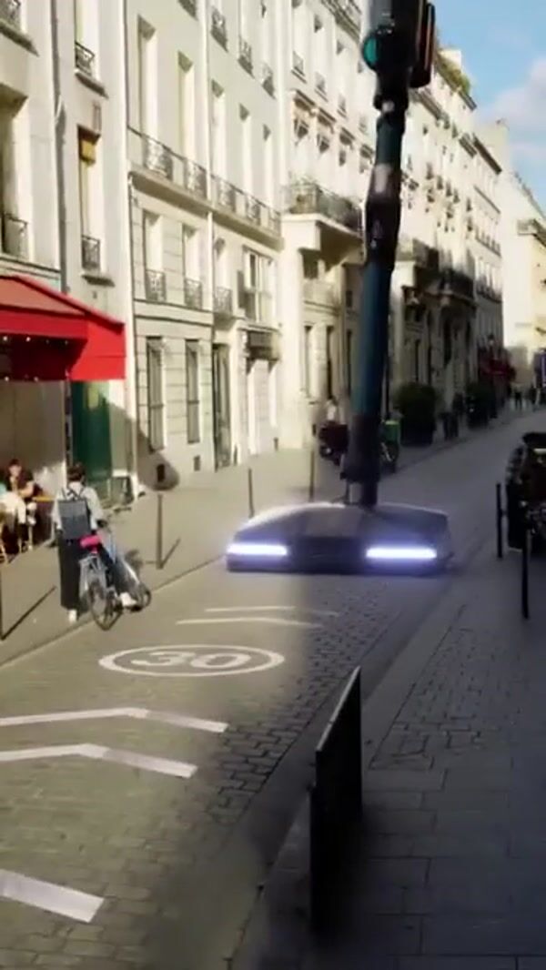 Tefal Giant Vacuum Cleans Streets of Paris
