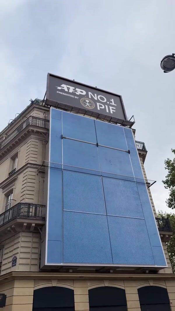 ATP Tour Billboard Showcases Champions Timeline