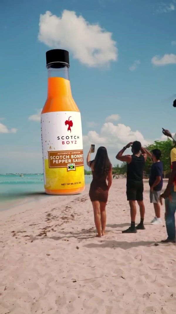 Scotch Boyz Giant Bottle Taken Away by Helicopter