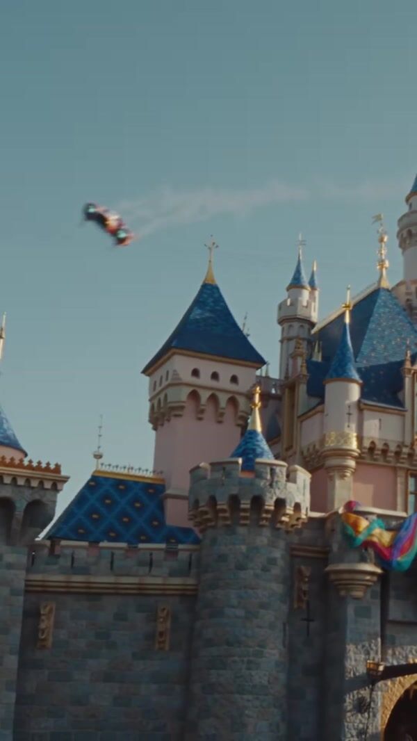 Disneyland Stitch Enjoying Resort Rides