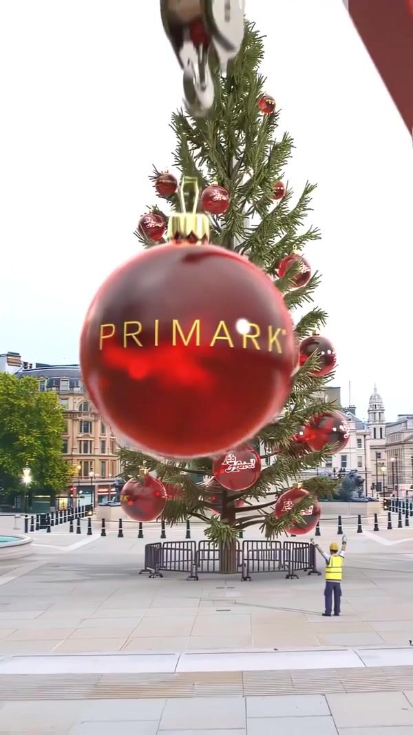 Primark Christmas Tree Crane Decoration