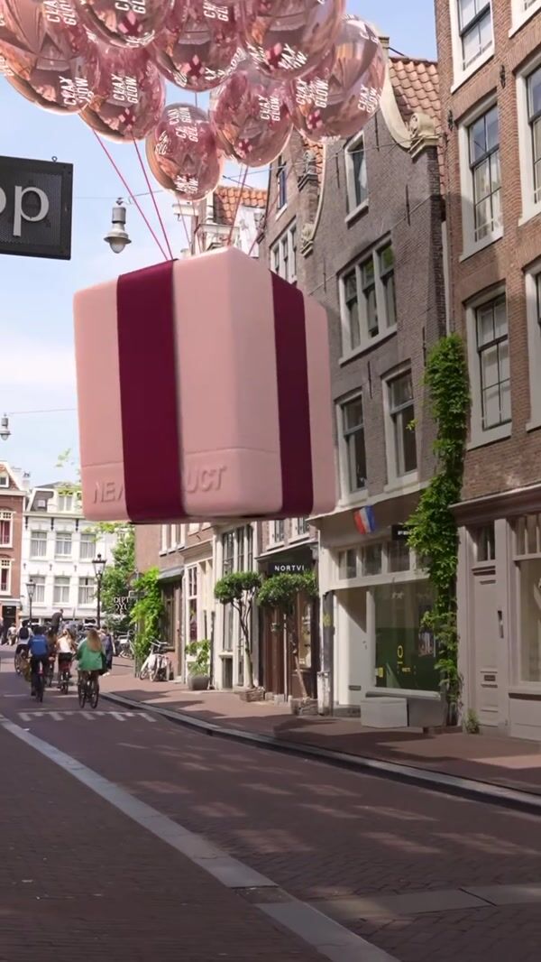 Clay And Glow Giant Gift Box Delivered by Balloons