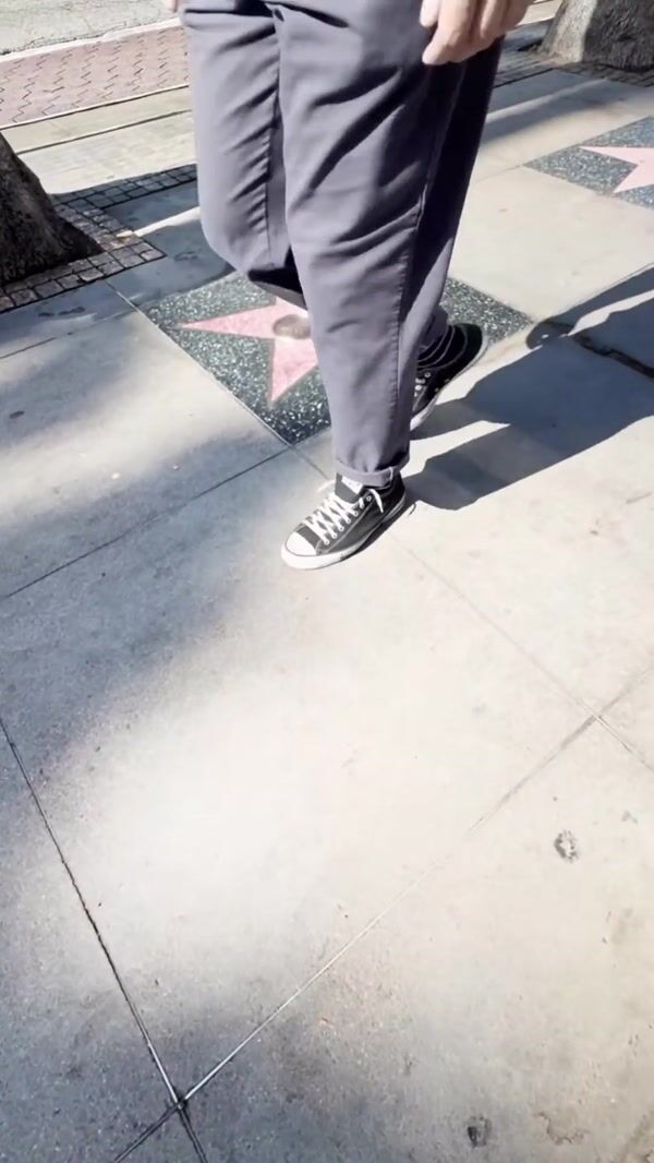BET Trophy Emerges On Sidewalk