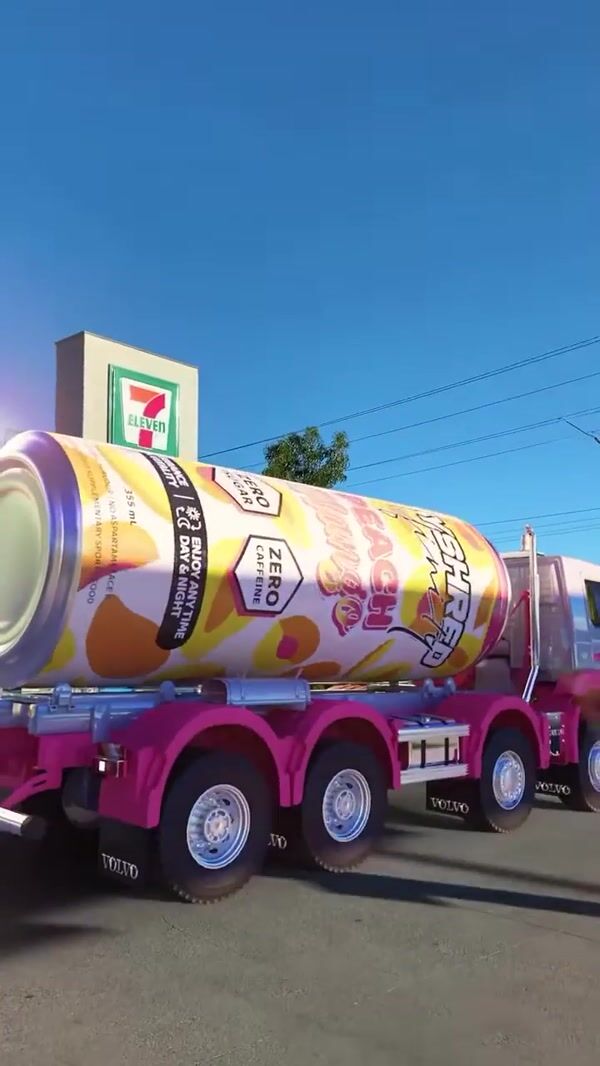 7-Eleven Soda Tanker Refills Convenience Store