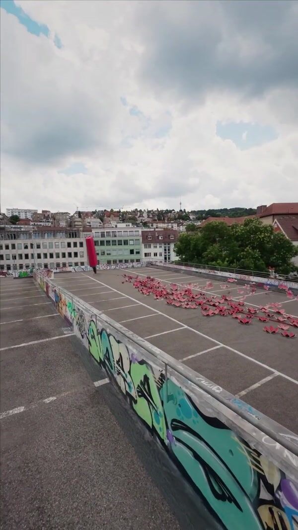 Stabilo Giant Highlighter Leaves Red Flower Trail