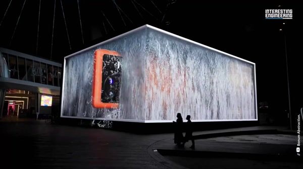 Vivo Smartphone Emerges from Flowing Water