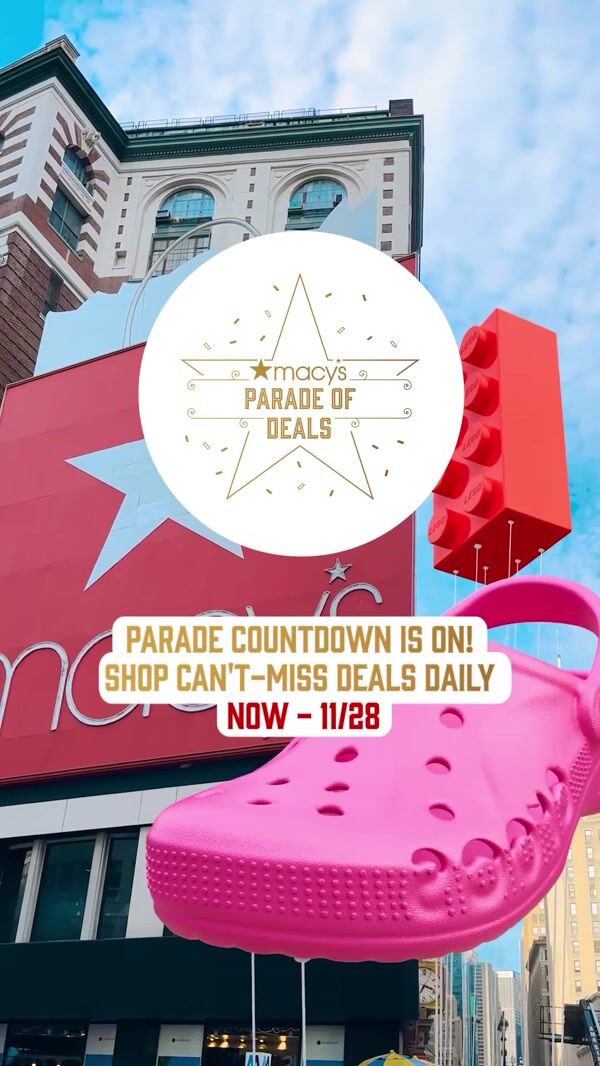 Macy's Product Balloons March on Street