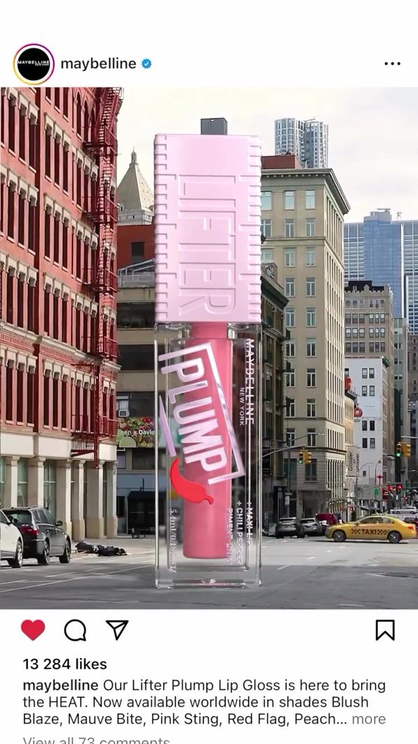 Maybelline Chilies Pouring Out From Lipstick