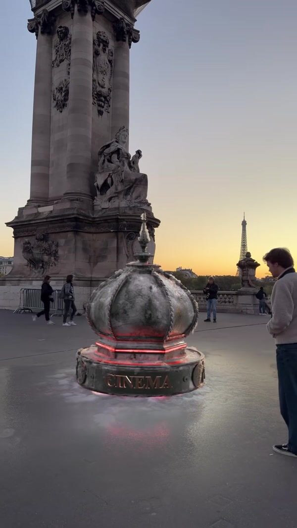 Paramount Picture Shadow Awakes Inside Glass Column