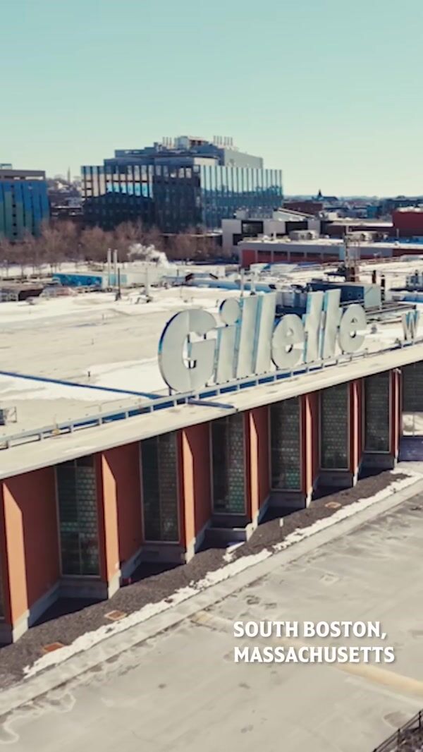 New England Revolution x Gillette Jersey on Building
