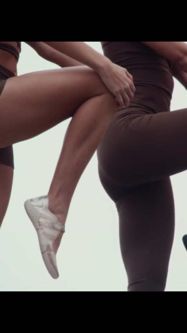 Nike Women Stretch Atop Nike x Skims Facade