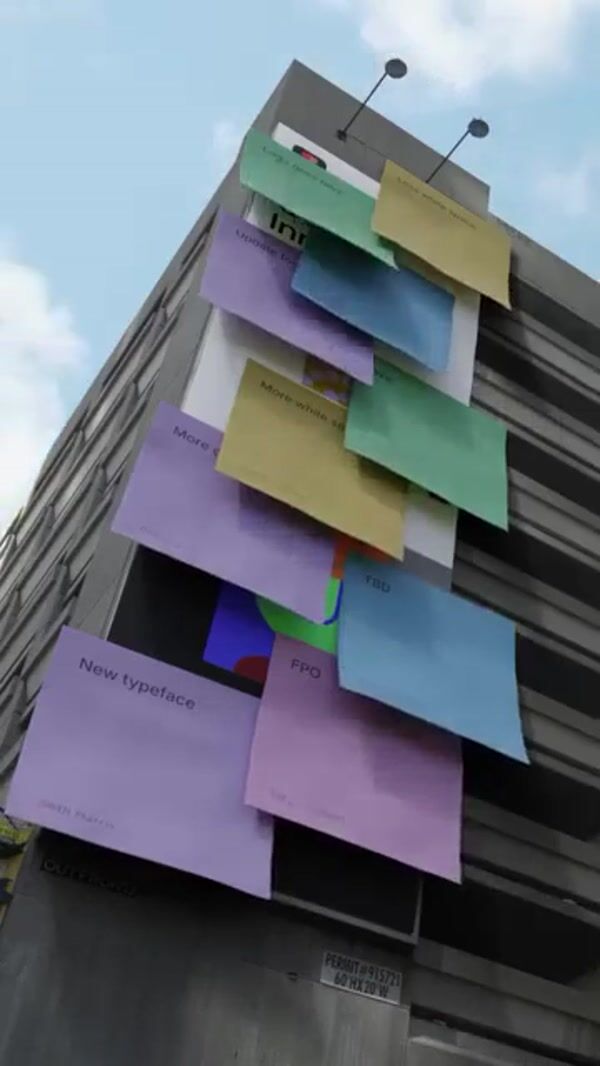 Figma Billboards Covered with Stick Notes