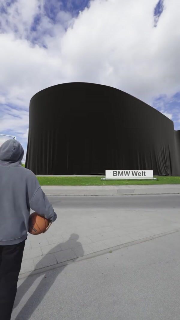 BMW Arena Unveiled by Black Cloth