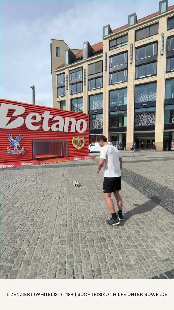 Betano Giant Pinball Machine Launches Football