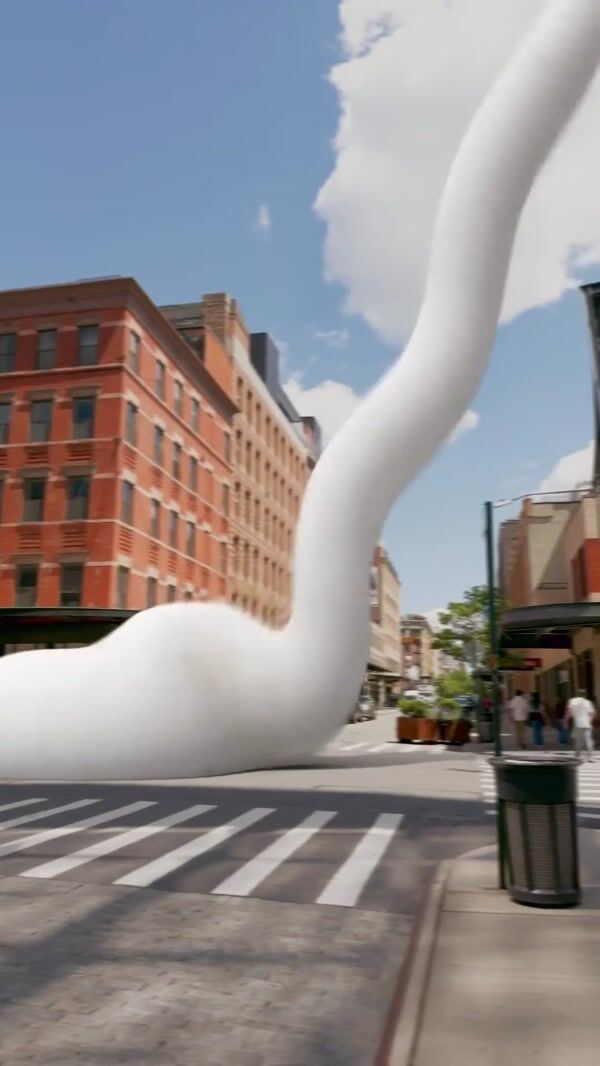 Bumble and bumble Giant Cream Fills NYC Streets